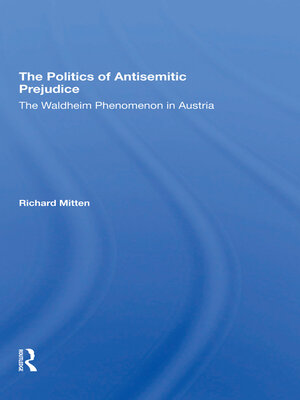 cover image of The Politics of Antisemitic Prejudice